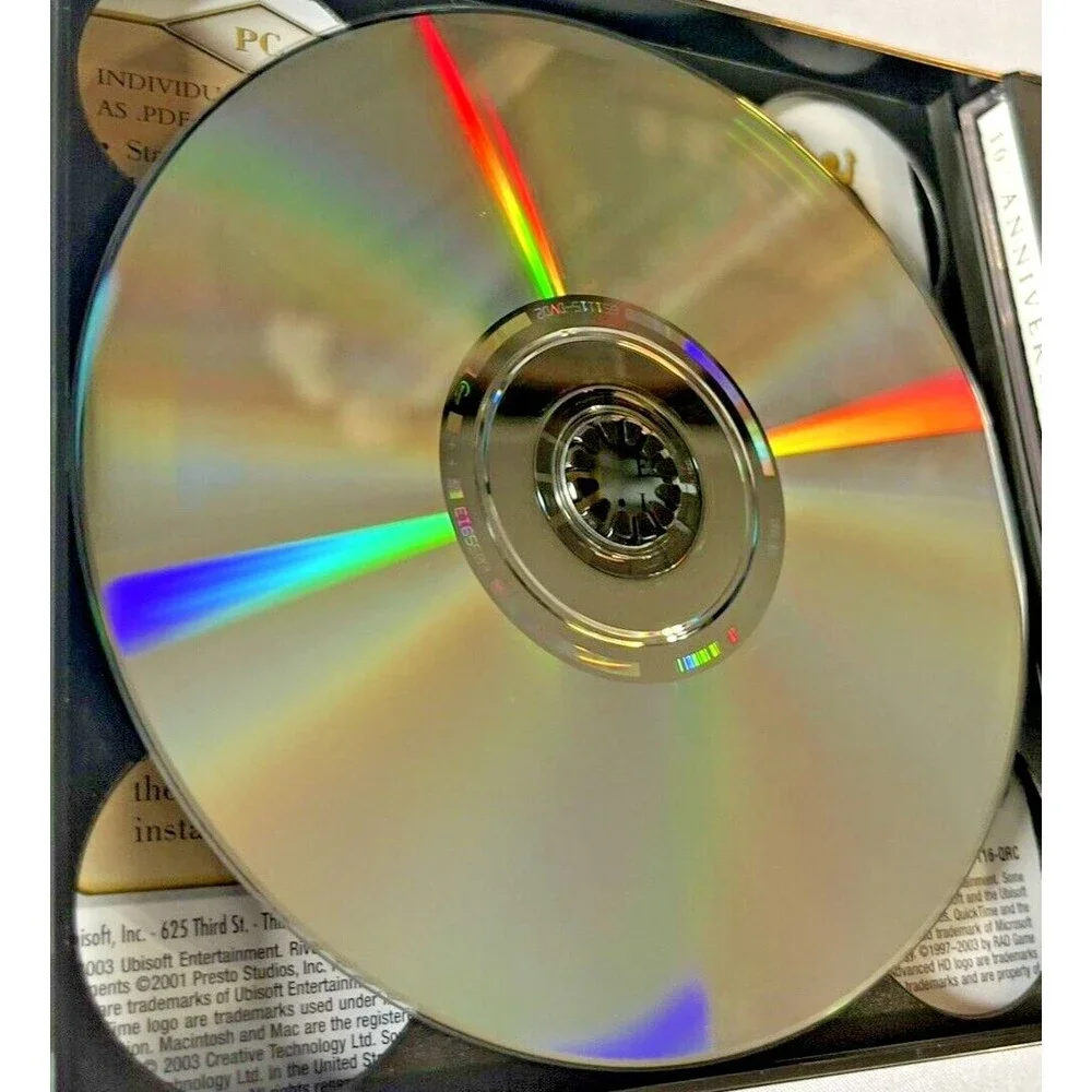 Myst: Riven Exile 10th Anniversary DVD Edition 3-Disc Set Ubisoft 2004 Ubisoft